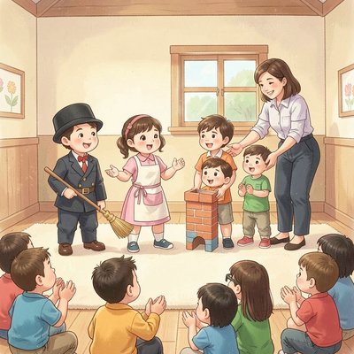 Scena referencyjna: Przedstawienie dzieci