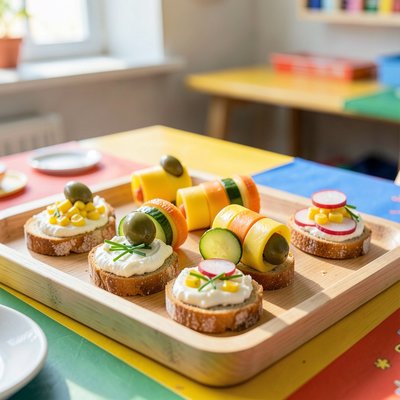 Zdjęcie aranżowane — talerz z jadalnymi tubami