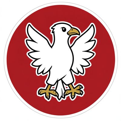 Plakietka / obrazek Orła Białego do pokazania