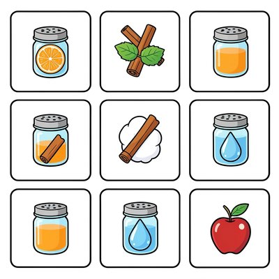 Karty par zapachowych do druku