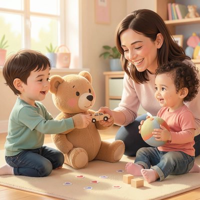 Okładka: Szczery Miś i małe serduszka