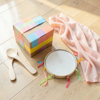 Instrumenty improwizowane — zdjęcie w stylu dziecięcym
