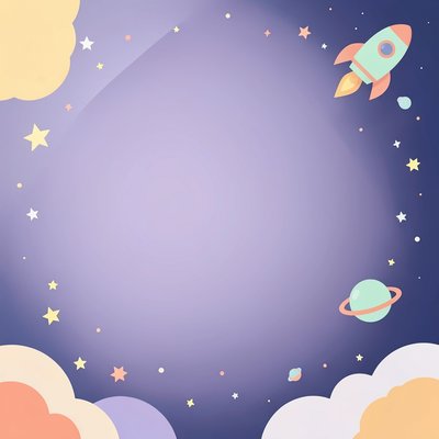 Baner powitalny — Małe Gwiezdne Liczenie