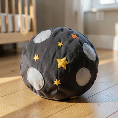 Ilustracja rekwizytu — poduszka 'asteroida'