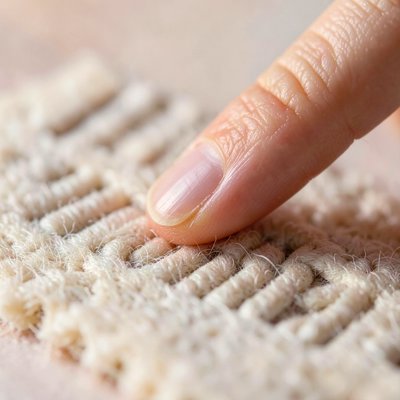 Zbliżenie: palec dziecka prowadzi po konturze litery