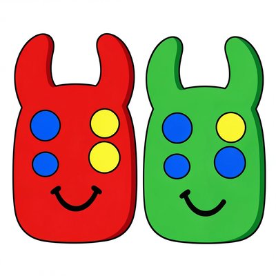 Rekwizyt: zabawkowy telefon (szablon)