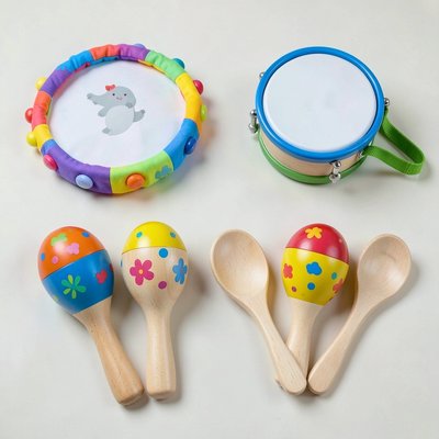 Ilustracje instrumentów rytmicznych