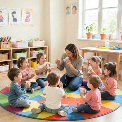 Krąg powitalny — zabawy komunikacyjne