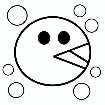 Kolorowanka 'Mój Pac-Man' (coloring)