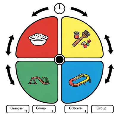 Tablica rotacji: plan stacji (szablon do druku)