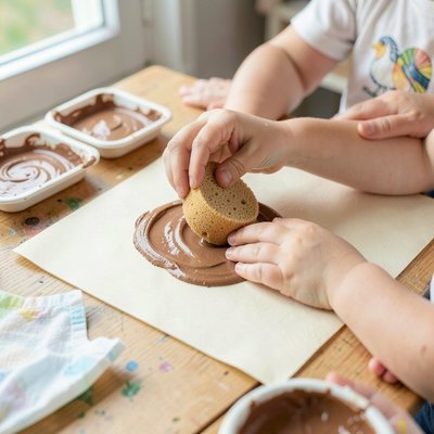 Instrukcja — Odcisk gąbką (zdjęcie krok po kroku)