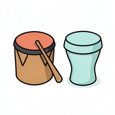 Obrazek: instrument perkusyjny (bębenek / shaker)