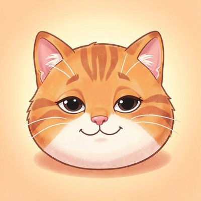 Ilustracja kota — inspiracja pomarańczowym kotem