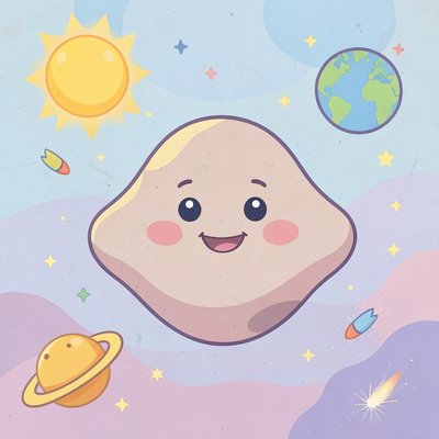 Plakat powitalny: Dzień Asteroid