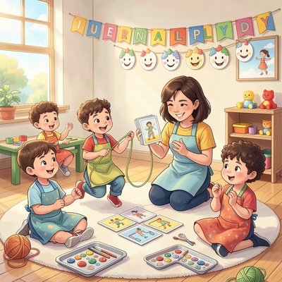 Ilustracja wprowadzająca: Międzynarodowy Dzień Zabawy