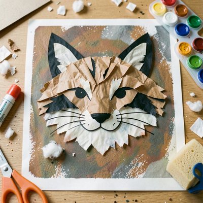 Zdjęcie przykładowego kolażu rysia — inspiracja