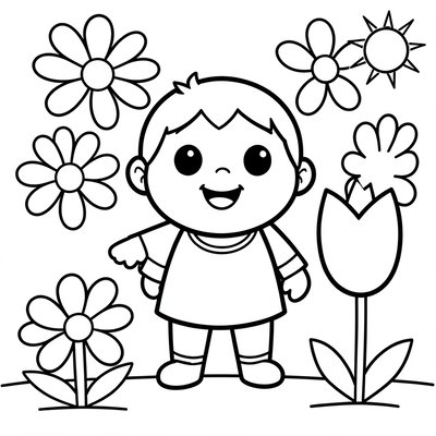 Kolorowanka: Bloom i kwiaty