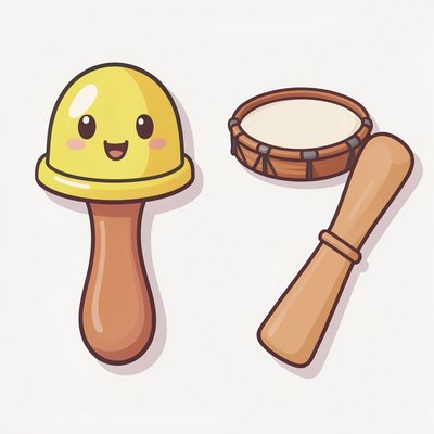Instrument rytmiczny — dzwoneczek