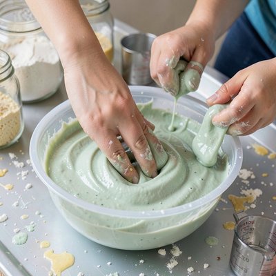 Oobleck — masa sensoryczna