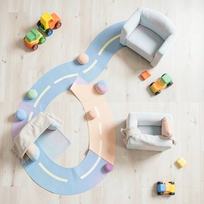 Plan toru dla pojazdów — rzut z góry