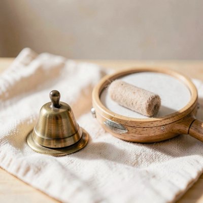 Dzwonek i bębenek — rekwizyty relaksacyjne