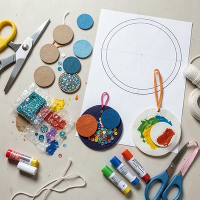 Medale dotykowe — materiały i przykładowe medale (flatlay + warianty do wydruku)