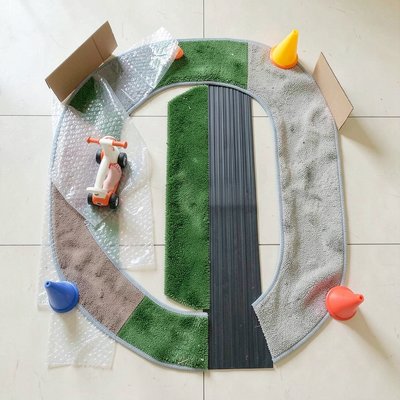 Tor sensoryczny — widok z góry