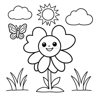 Bloom — kolorowanka