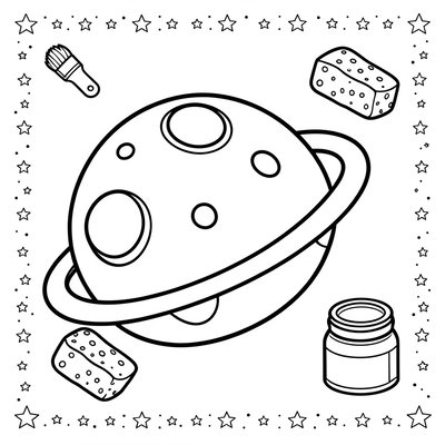 Kolorowanka — asteroidka
