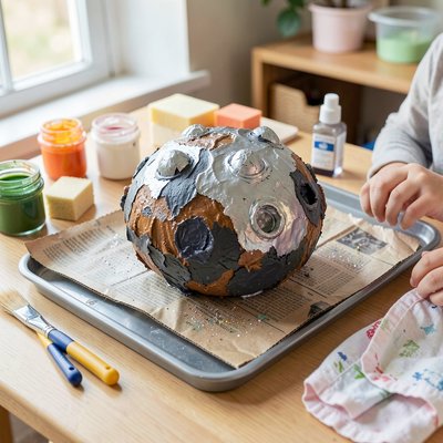 Przykładowa asteroidka — zdjęcie pracowni