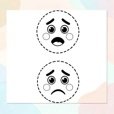 Szablon kart emocji — Jak się czujesz?