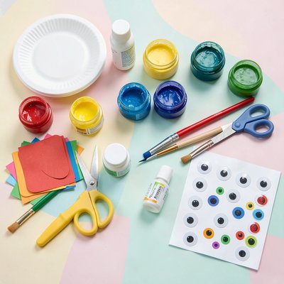 Materiały — flat-lay przygotowania