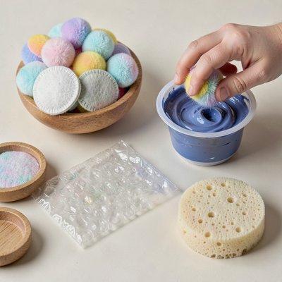 Zbliżenia materiałów sensorycznych