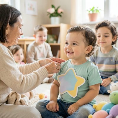 Wręczenie odznaki na zakończenie