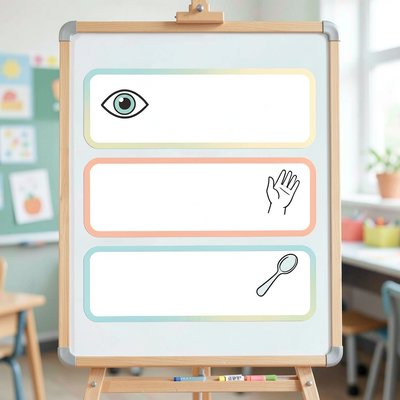 Flipchart / karta obserwacji — szablon wizualny