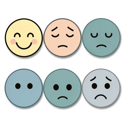 Karty emocji — szablon do wyboru