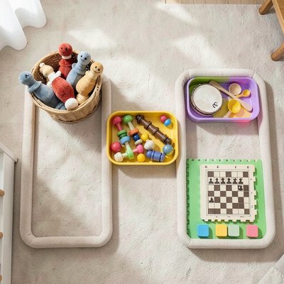 Stacje zabaw — plan widok z góry