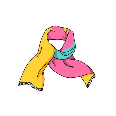 Chusta/kawałek materiału do przebierania (obrazek)