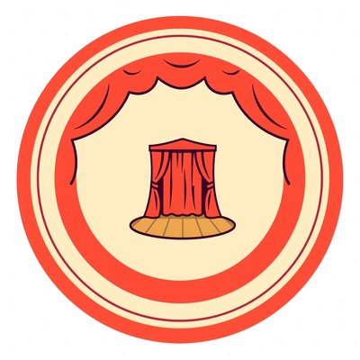 Dywanik — znacznik koła (grafika)