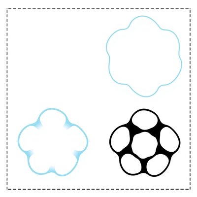 Wzory 'lodu' — plansze do oznaczenia podłogi