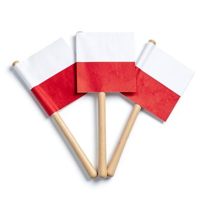 Papierowa chorągiewka — do wydruku