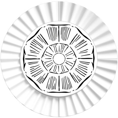 Szablon skorupy z talerzyka (do wydruku)