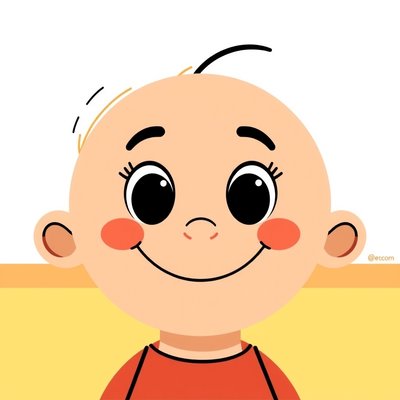 Plakat: Wielka uśmiechnięta buzia