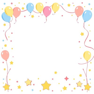 Szablon laurki — front karty z miejscem na rysunek