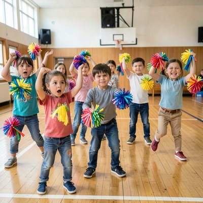 Emocjonalne Freeze Dance — dzieci tańczą i zastygną