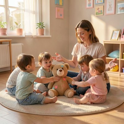 Zakończenie — kojąca chwila z misiem