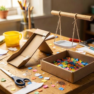 Inspiracja — zjeżdżalnia i huśtawka DIY