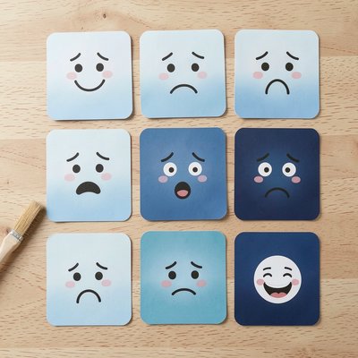 Karty emocji (szablon)