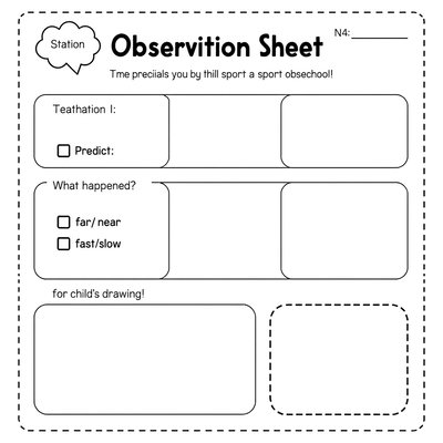 Arkusz obserwacji — porównuj i rysuj