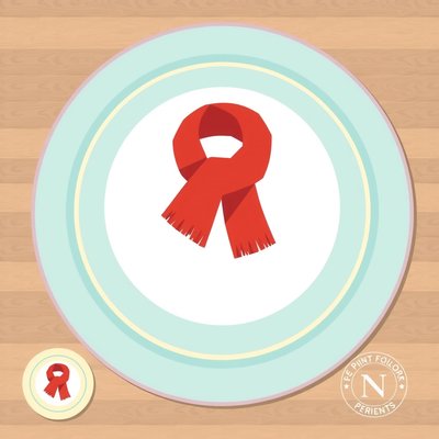 Szablony podkładek/mat z ikoną chustki